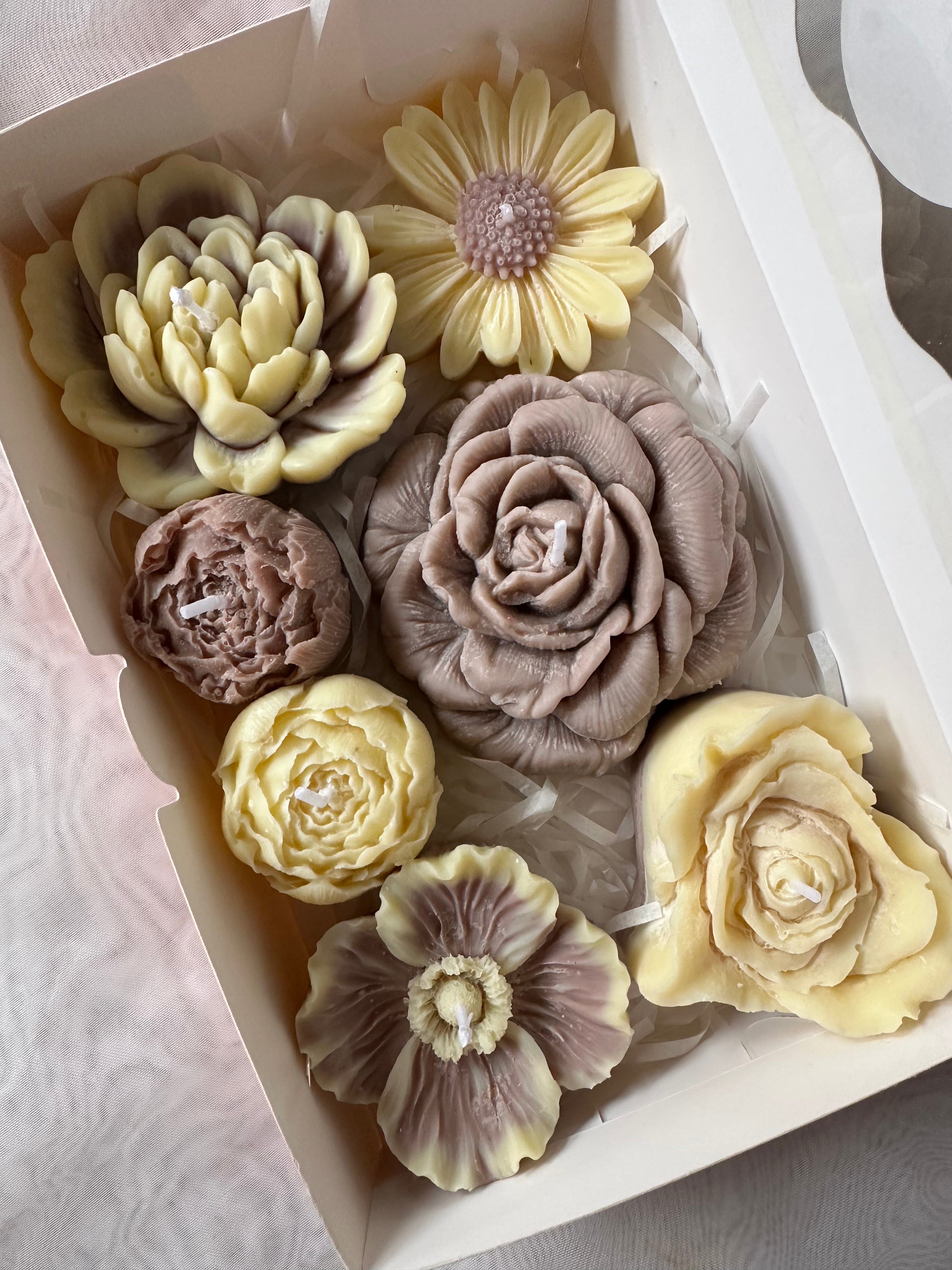 Caramel petals scented mix blooms